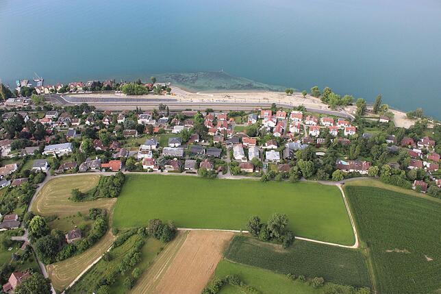 Bild 15: So schön ist Ihre Heimat von oben – Das Gelände der Landesgartenschau aus der Luft