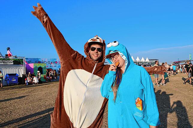 Bild 4: Wilde Outfits in Sicht: Das sind die modischsten Leute auf dem Southside Festival 2025