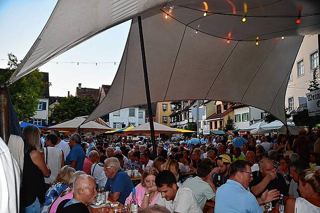 Bild 4: Das 47. Bodensee Weinfest in Meersburg ist eröffnet