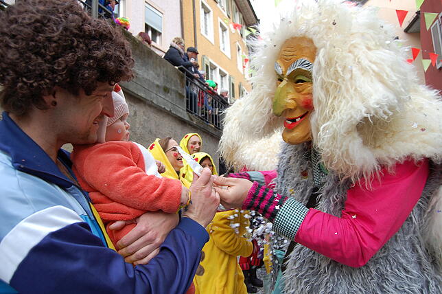 Bild 10: Bilder vom Fasnachtsumzug in Laufenburg (2)