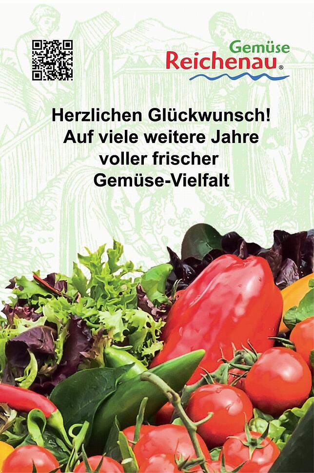 Bild 1: 30 Jahre Gemüsepavillon Reichenau: Morgens auf dem Feld, mittags im Laden
