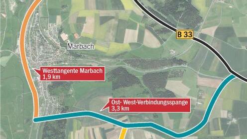 Bild : Positives Signal für Ortsumfahrung in Brigachtal und Marbach