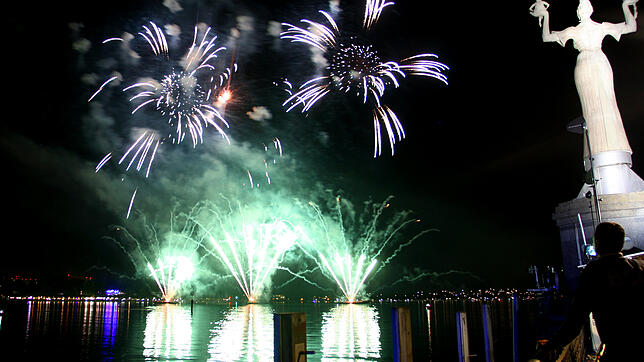 Das Feuerwerk zum Seenachtfest wird es dieses Jahr zum letzten Mal geben.