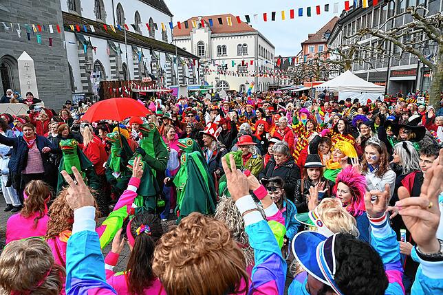 Machtübernahme in Radolfzell 2020 am Schmotzige Donnerstag