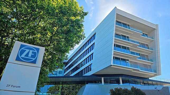 Das ZF Forum, die Zentrale des Stiftungskonzerns: Mit den jährlichen Dividenden finanziert die Stadt Friedrichshafen zahlreiche ...