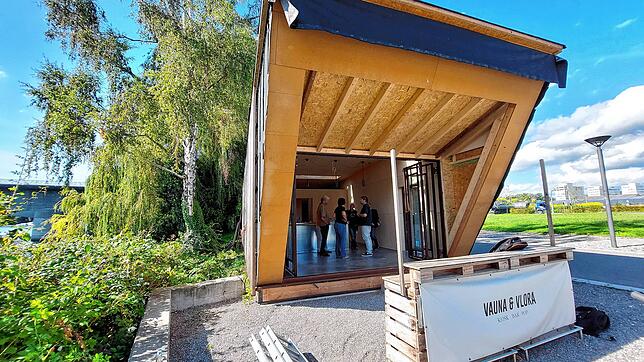 Der Kiosk der Vauna und Vlora GmbH ist kein Bau von der Stange, sondern individuell konzipiert.
