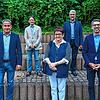 Enge Zusammenarbeit zwischen Schopfheim und Wehr (von links): Schopfheims Bürgermeister Dirk Harscher, Wehrs Kulturamtsleiter Frank ...