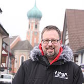 Florian Bottlang wurde aus Allensbach an den Brandherd gerufen.
