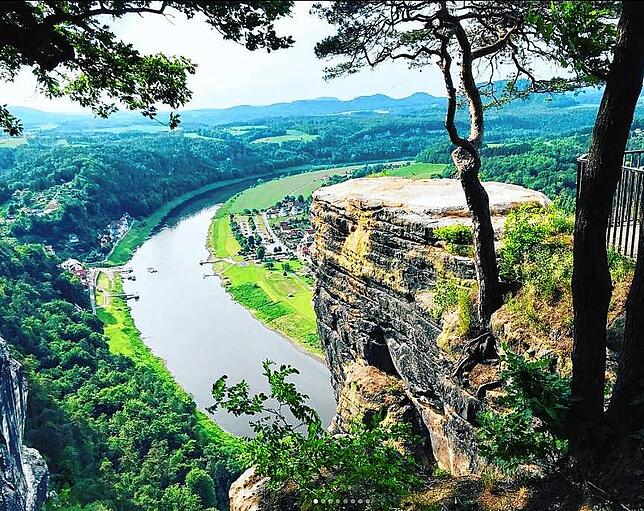Das Elbsandsteingebirge in der Sächsischen Schweiz ist einer der Top-Reisetipps für Thomas Lengsfeld in Deutschland.