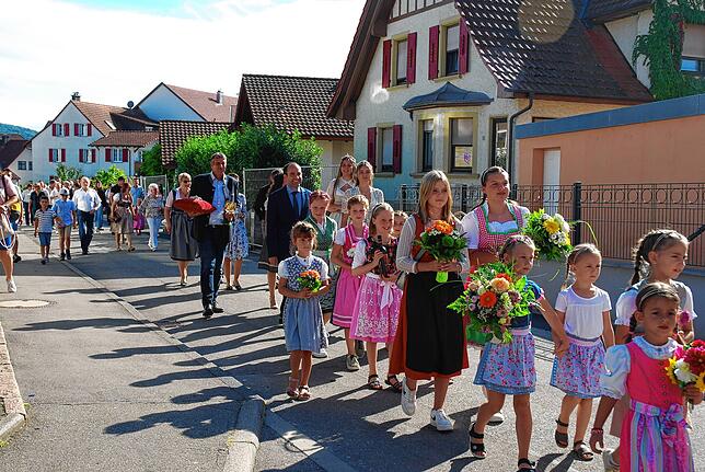 Bild 15: So schön war das Erzinger Winzerfest