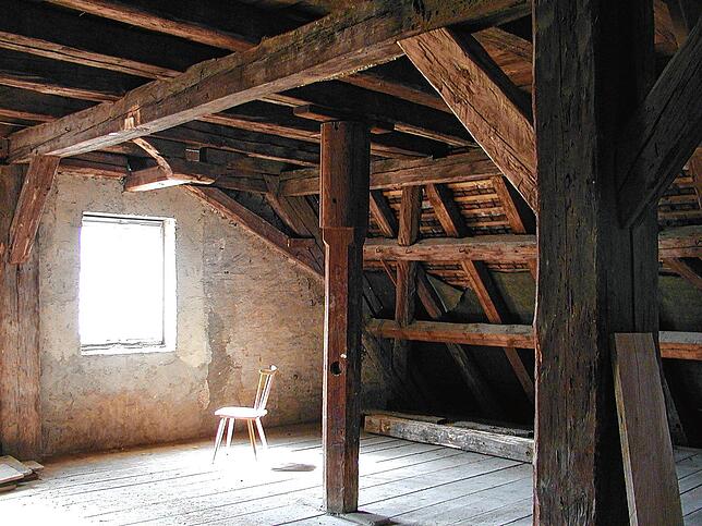 Ein Blick ins Stadtmuseum vor dem Umbau 2001/02.