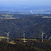 Drei Windräder errichtete EnBW im Jahr 2017 auf dem Glaserkopf bei Hasel.