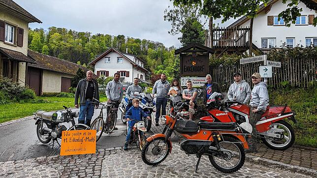 Schorsch Weniger, Herbert Mulfur, Sepp Amthor, Daniel Meyer und sein Sohn Ben, Manuela Steinebrunner, Felix Kugelmann, Reiner Genter, ...