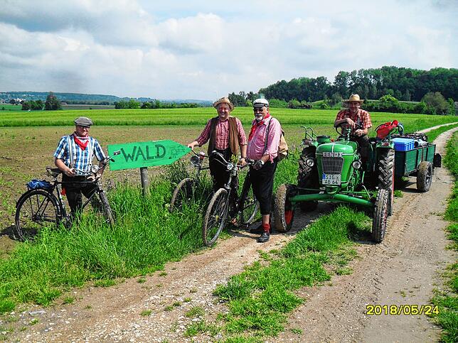 pdx 2905 wal radtour 4 Die Radler benutzten bei ihrer Tour nach Ulm ausschließlich Radwege und kleine Wege.