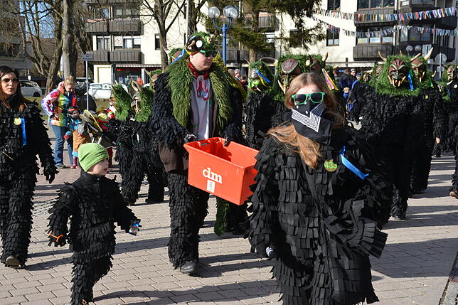 Bild 25: Bilder vom Kinderumzug und Narrenbaumstellen in Bad Dürrheim