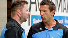 Sind auch in der kommenden Drittliga-Saison als Trainer-Duo beim TV Villingen tätig: Sven Johansson (links) und Robert Senk. Bild: Klein