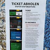 Nicht ganz einfach und oft sehr langwierig war das Abholen der Tickets am Feldberg im Winter 2021/22.