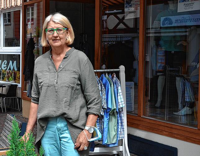 Lisa Bitzenhofer drängt auf mehr Sauberkeit in der Innenstadt.