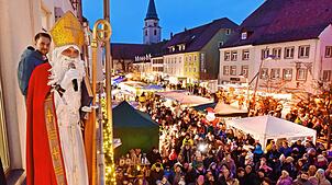Der absolute Höhepunkt, zumindest für die jüngsten Kloosemärt-Besucher, ist am frühen Dienstagabend der Besuch des Nikolaus, der mit ...