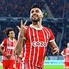 Gut und frech: Vincenzo Grifo vom SC Freiburg bejubelt im Verfolgerduell gegen Union Berlin seinen dritten Treffer.