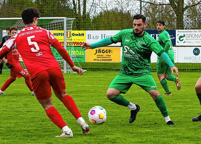 Bild 30: Die besten Bilder vom Bezirkspokal-Viertelfinale zwischen dem TSV Aach-Linz und dem FC RW Salem