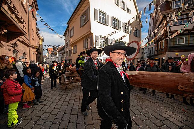 Bild 13: Bilder vom Schmotzigen Dunschdig in Meßkirch (Teil 3/3)