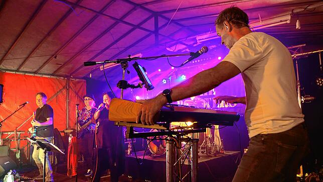 Bild 30: Gute Stimmung beim Hafenfest! Am Wochenende geht es in Staad nochmal rund