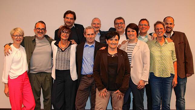 Der neue und bisherige Vorstand des Waldshuter Werbe- und Förderungskreises (von links): Petra Weber, Thomas Wartner (Vorsitzender), ...