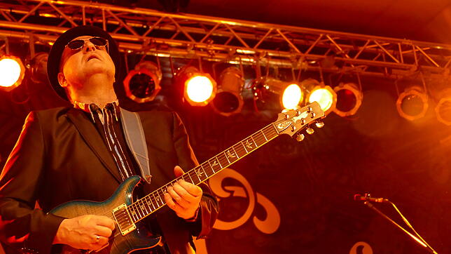 Der Könner an der Lead-Gitarre: Gerd Schlüter.