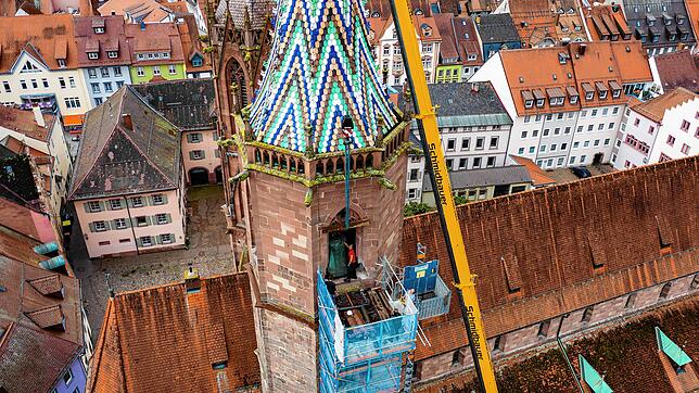 Die beiden großen Münsterglocken werden nach der Restaurierung am 19. März das erste Mal wieder in Villingen zu hören sein.