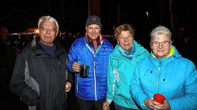 Bild 26: Konstanzer Fasnacht: Bilder vom Fackelumzug durch den Uniwald
