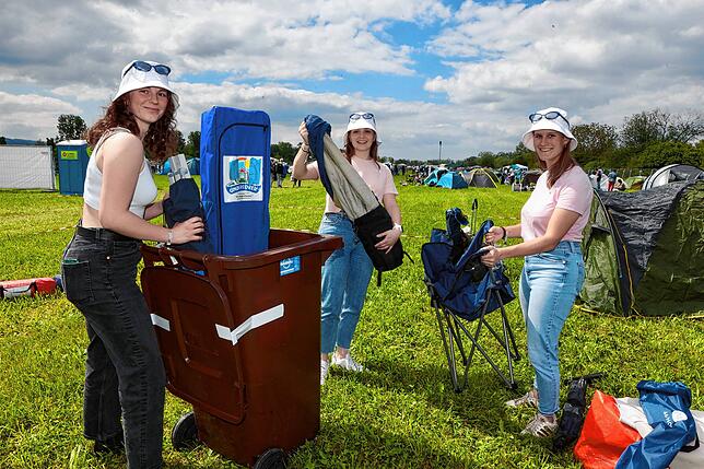Bild 24: Die Camper sind da und stimmen sich aufs Campus-Festival 2024 ein