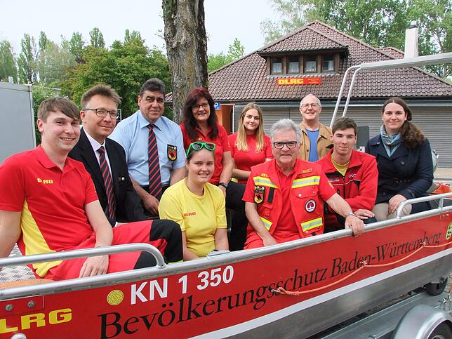 Bild 21: Bildergalerie: 50 Jahre DLRG Stützpunkt in Moos &ndash; der Ortsverein feiert im Strandbad Iznang sein Jubiläum