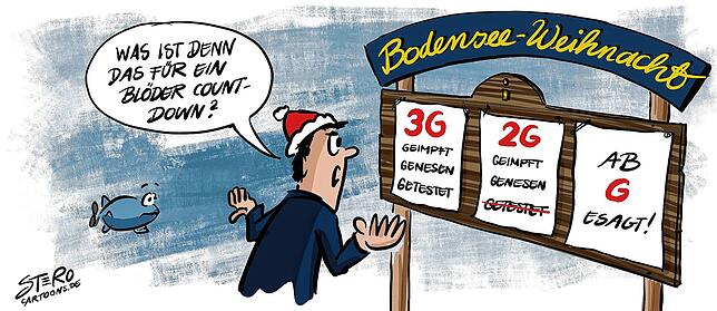 Bild 11: Jahresrückblick in Karikaturen:  Momenten zum Schmunzeln und  Staunen