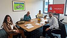 Die Qual der Wahl: Die Jury-Mitglieder Silvia Knöpfle, Markus Vonberg, Arber Islami und Markus Baier (v.l.) bekamen es mit spannenden ...