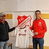 Neuer Trainer: Sportchef Stefan Nopper (links) freut sich über die Zusage von Co-Trainer Christian Lais, ab Sommer die Bezirksliga-Elf ...