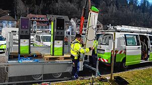 Ladesäulen für E-Autos, wie sie bereits in St. Blasien (Bild) aufgestellt wurden, sollen auch bald in Höchenschwand montiert werden. ...