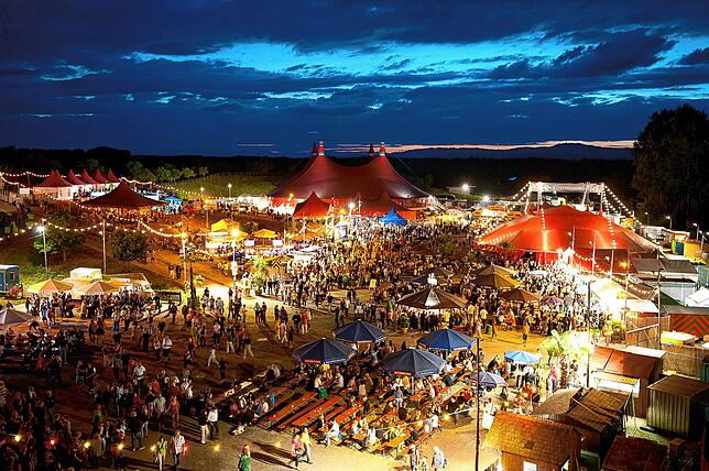 Abgesagt: Das Zeltmusikfestival in Freiburg.