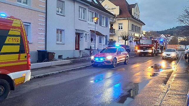 Zu einem Großeinsatz in der Zeppelinstraße wurde die Bad Säckinger Feuerwehr am Sonntagabend gerufen.