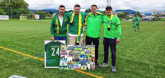 Bild 2: SV BW Murg jubelt Ligaverbleib und SV Herten verabschiedet Eschbach-Brüder – wir haben Bilder!