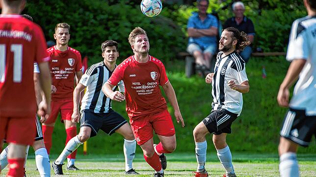 Torfabrik des FC Schlüchttal: Nico Reichardt (hinten, links) und Marvin Kalt (Mitte) erzielten gemeinsam über die Hälfte aller Tore des ...