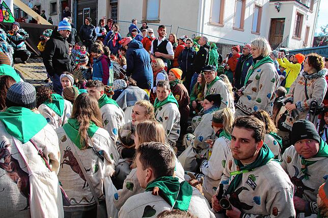 Bild 32: Bilder vom Umzug beim 35. Schlüchttalnarrentreffen &ndash; Teil 3