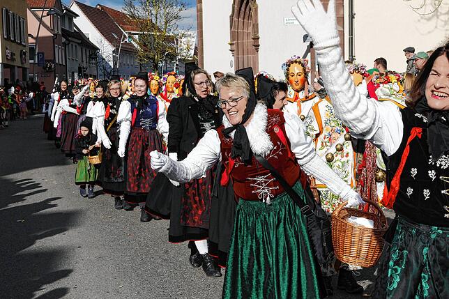 Bild 15: So schön war der große Hanselumzug am Fasnetdienstag in Hüfingen &ndash; Teil 1