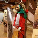 Der Elzacher Schuttig, Teil der Ausstellung „Narrenzeit“, erwies sich als besonders widerständig.