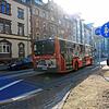 Zankobjekt: Ein Bus der Linie 6 fährt im März 2019 auf der Fahrradstraße (Archiv-Bild).
