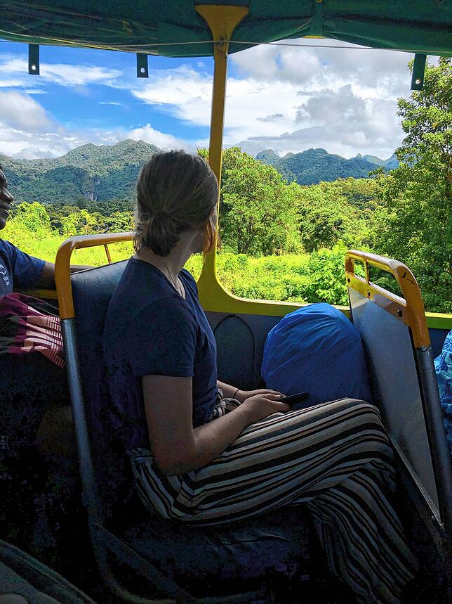 Keine Lust mehr auf Sightseeing: Inzwischen will Johanna Bartl nur nach Hause.