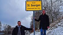 Die Geschäftsführer der Firma Wahl, Gökhan Yilmaz (links) und Jörg Burger. Der Hersteller von Haarschneidemaschinen errichtet in St. ...