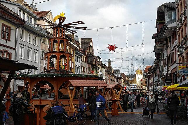 Der Weihnachtsmarkt in Waldshut fiel ebenfalls Corona zum Opfer.