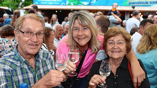 Bild 9: Im Yachthafen auf der Reichenau spielt die Musik! Bilder vom Abend beim Wein- und Fischerfest