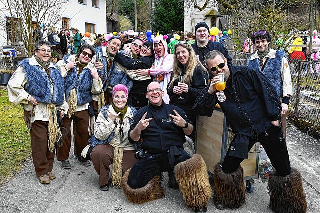 Bild 5: Fasnet in Lellwangen: 220 Narren feiern mit Musik und Freude -  hier die Bilder!